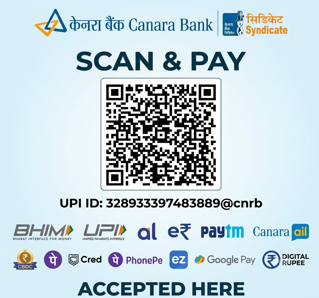 Scan this QR code to donate to Mandir Shri Thakur Hanuman Ji Maharaj